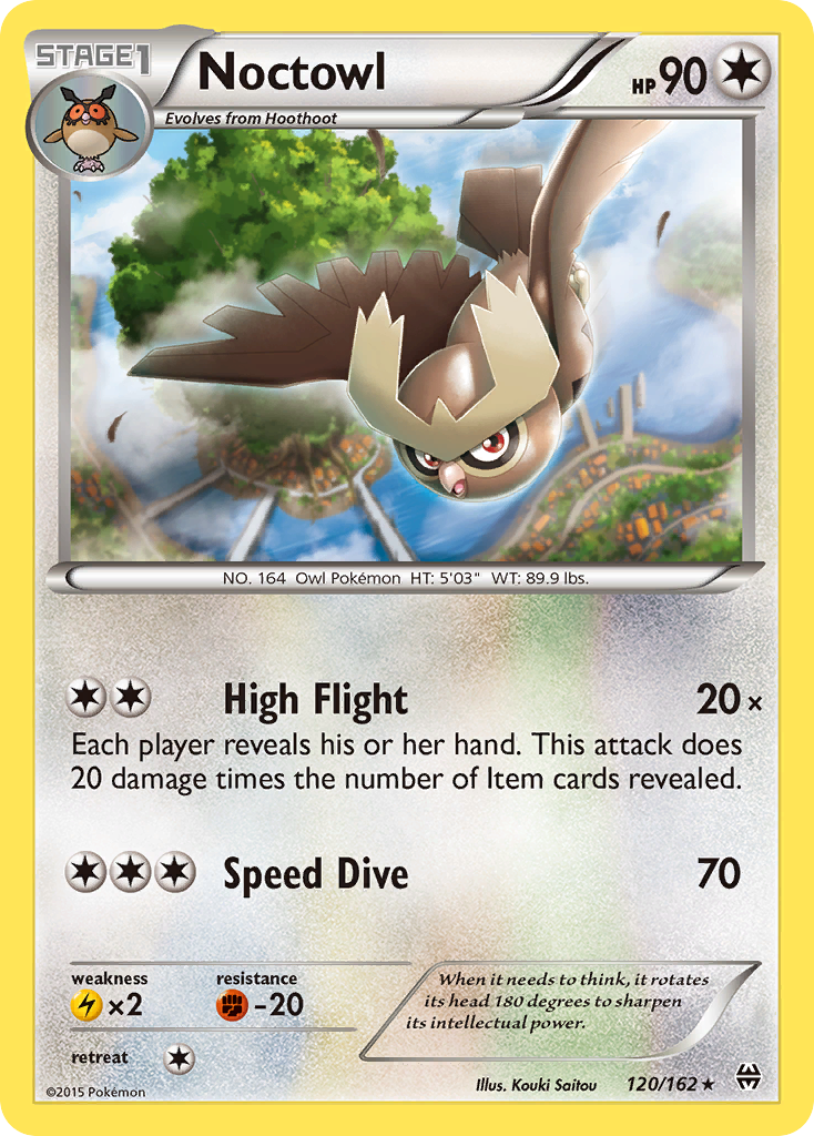 Noctowl — illustrated card