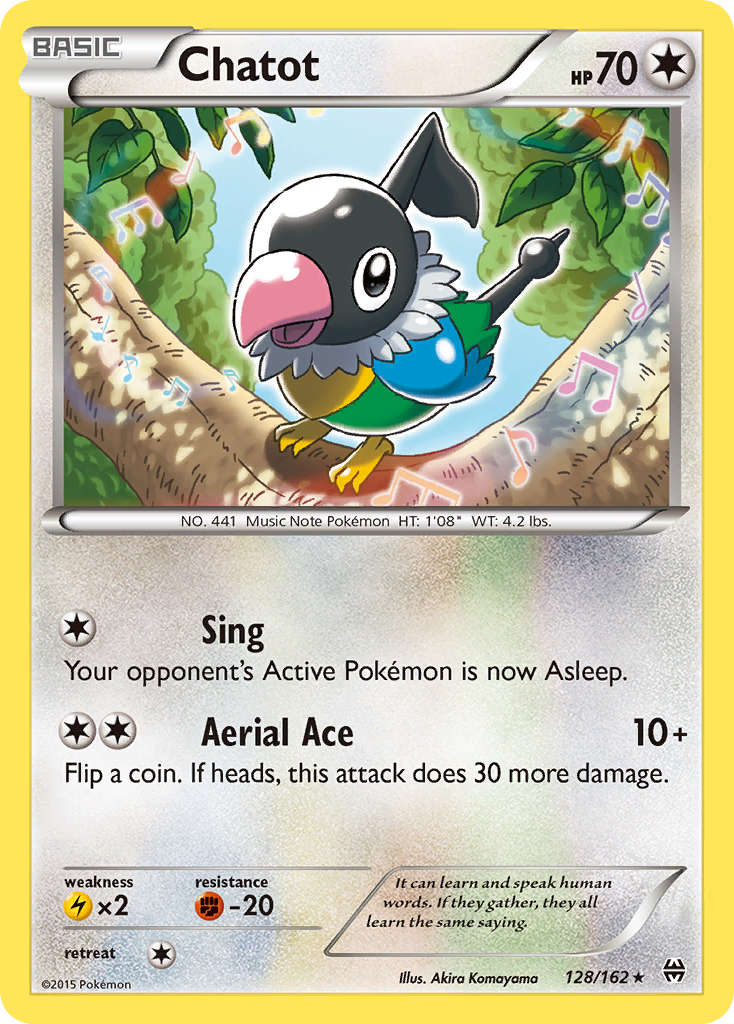 Chatot — illustrated card