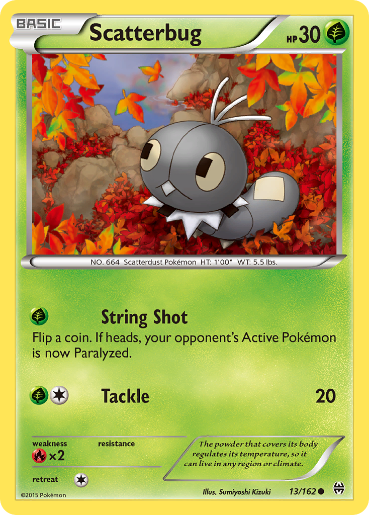 Scatterbug — illustrated card