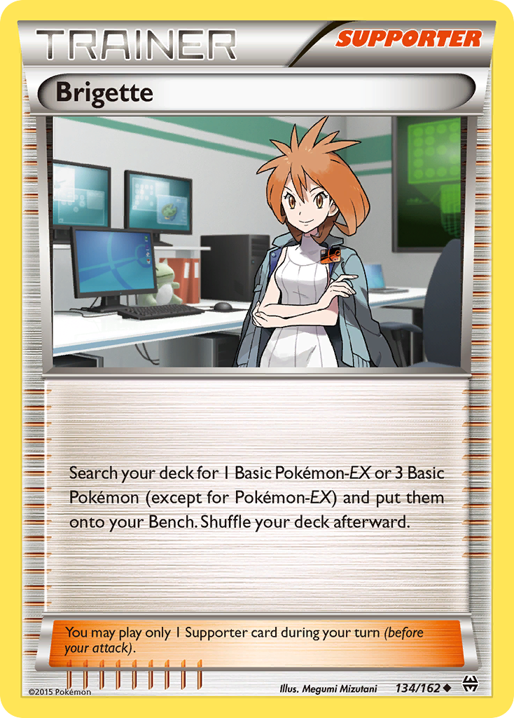 Brigette — illustrated card