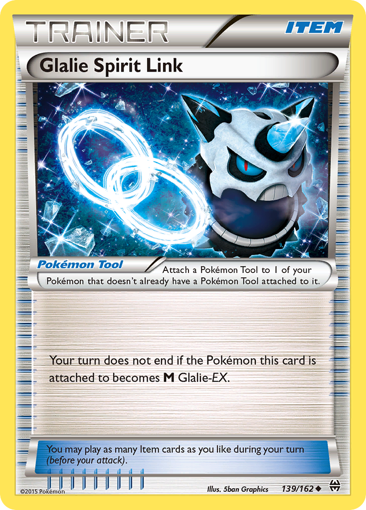 Glalie Spirit Link — illustrated card