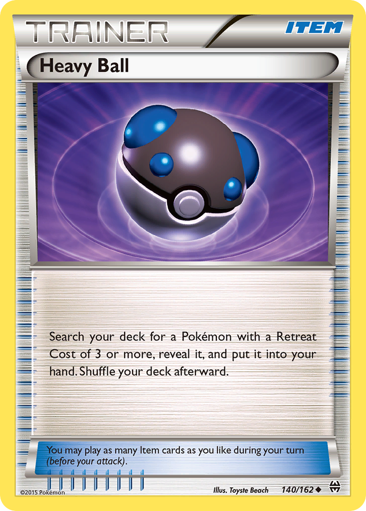 Heavy Ball — illustrated card