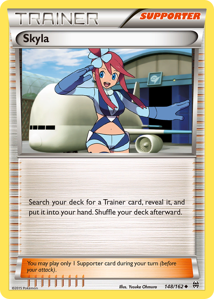 Skyla — illustrated card