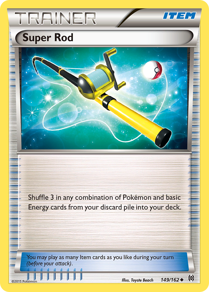 Super Rod — illustrated card