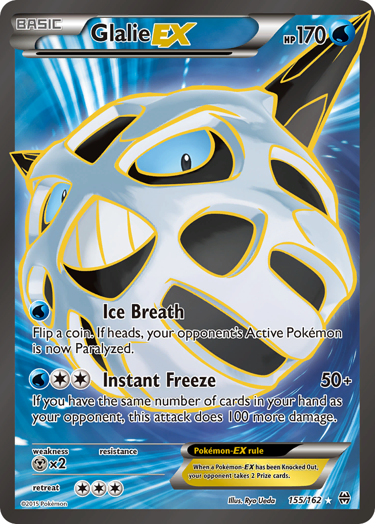 Glalie-EX — illustrated card