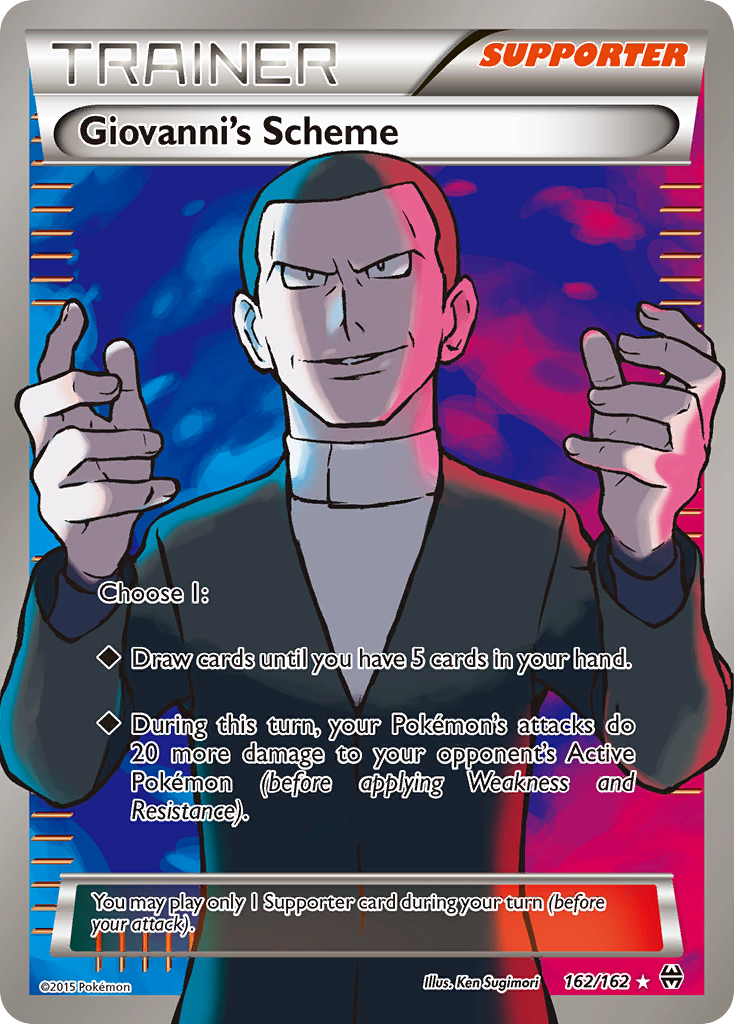 Giovanni's Scheme — illustrated card