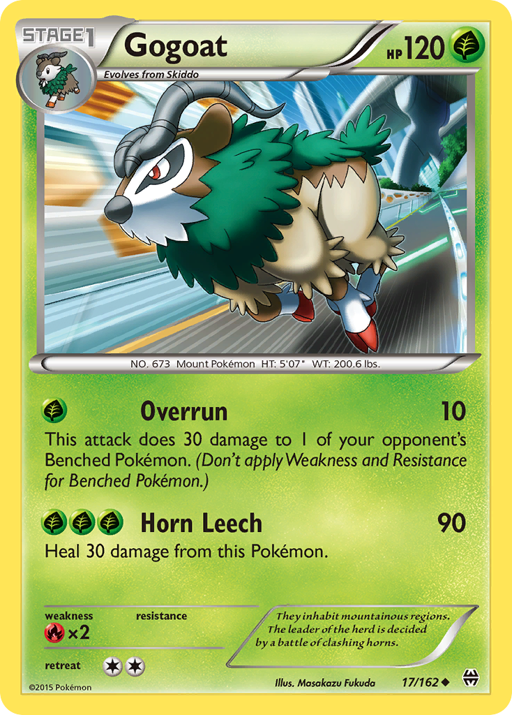 Gogoat — illustrated card