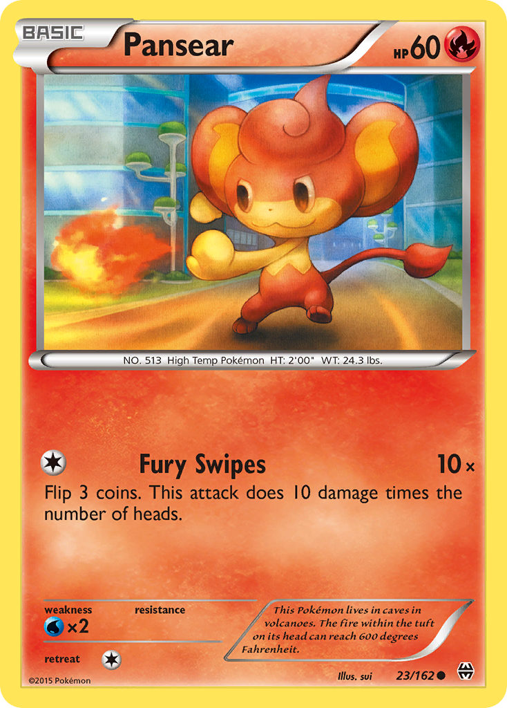 Pansear — illustrated card