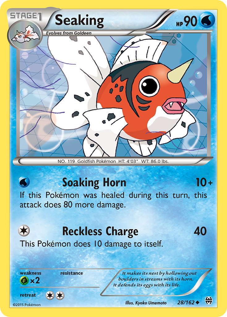 Seaking — illustrated card