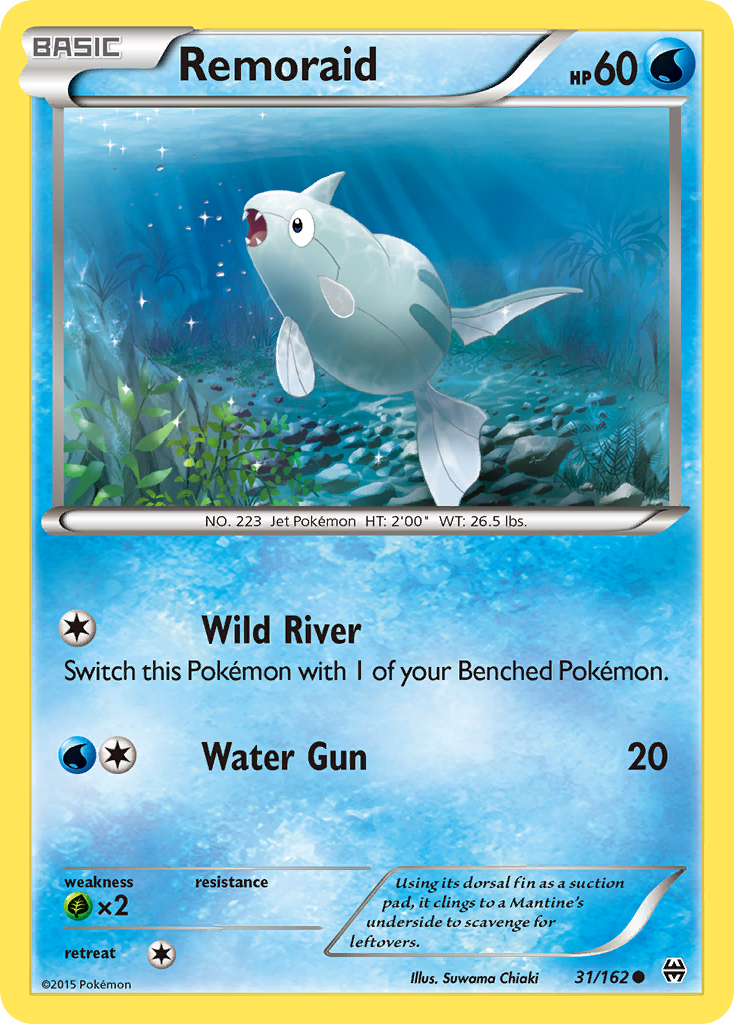 Remoraid — illustrated card