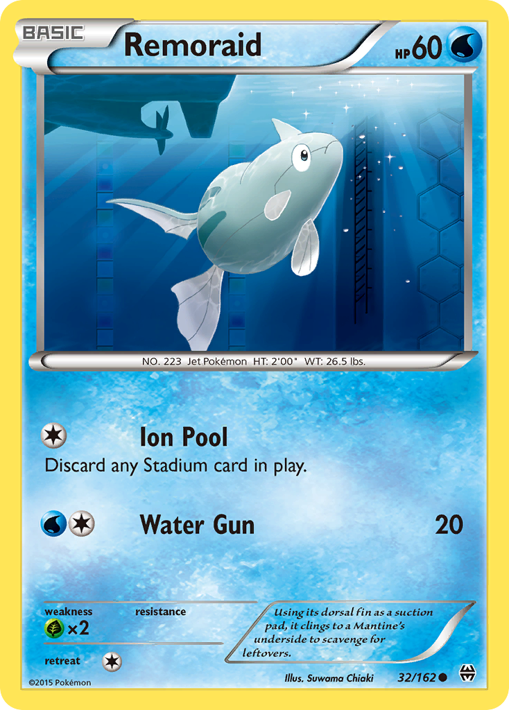 Remoraid — illustrated card