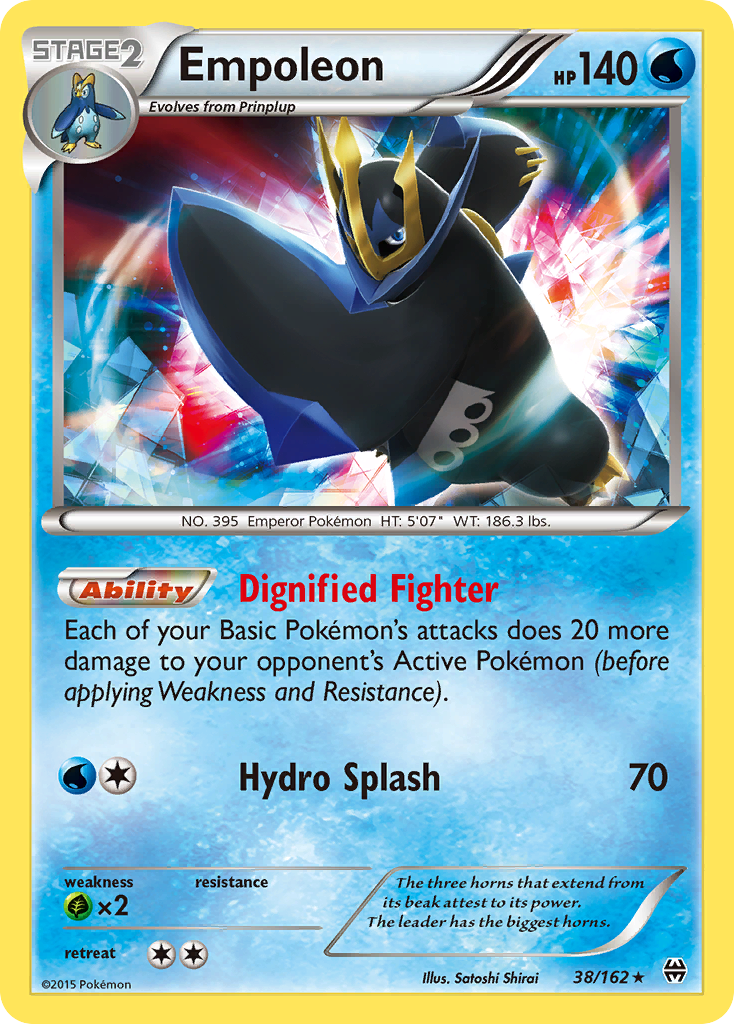 Empoleon — illustrated card