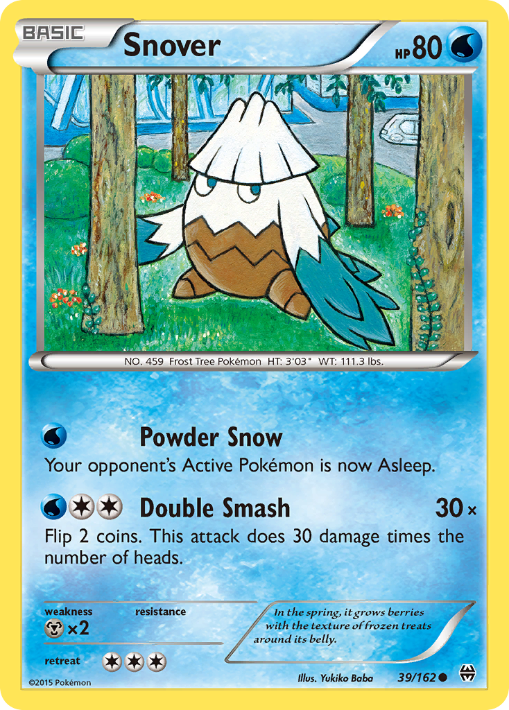 Snover — illustrated card