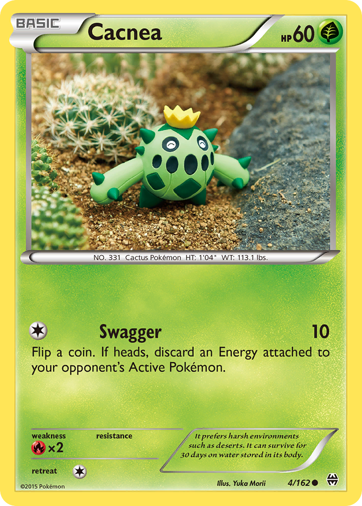 Cacnea — illustrated card