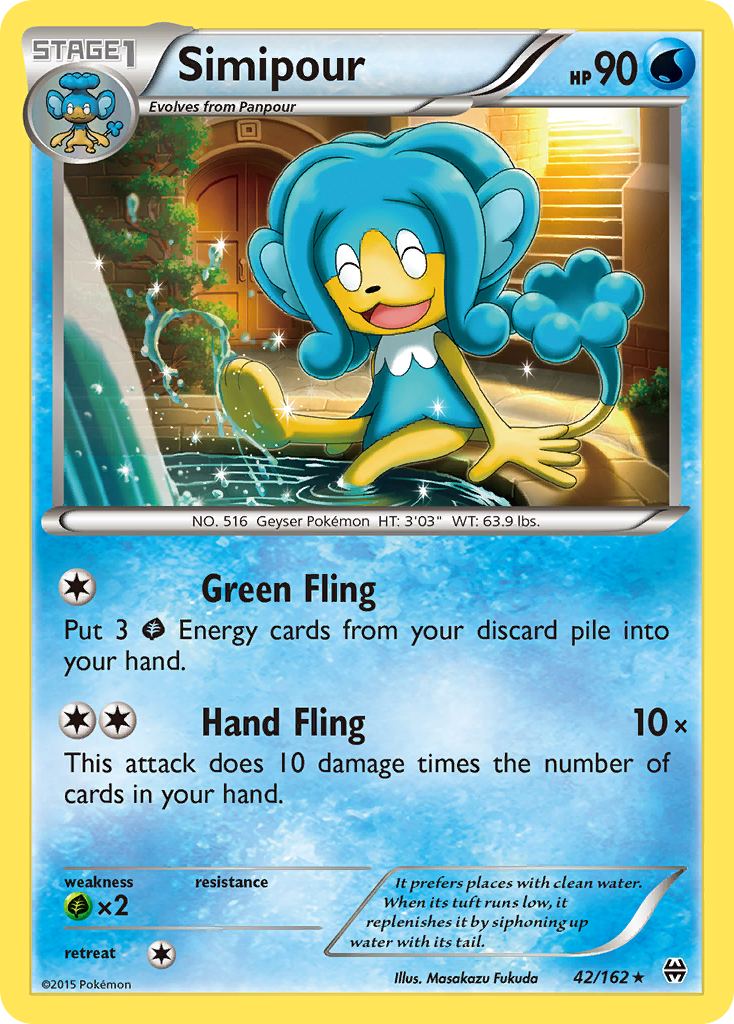 Simipour — illustrated card