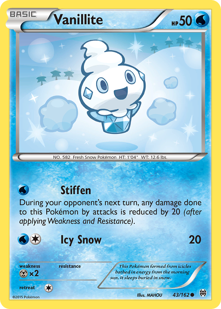 Vanillite — illustrated card
