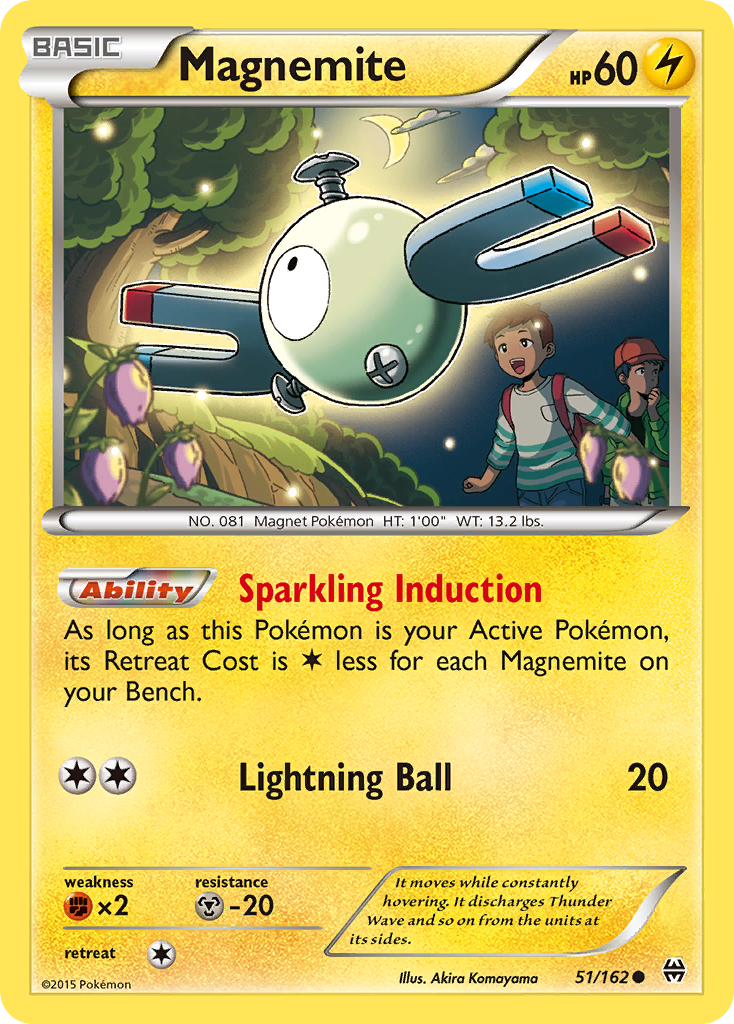 Magnemite — illustrated card