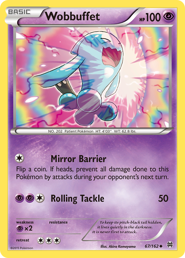 Wobbuffet — illustrated card