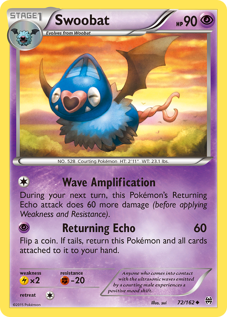 Swoobat — illustrated card
