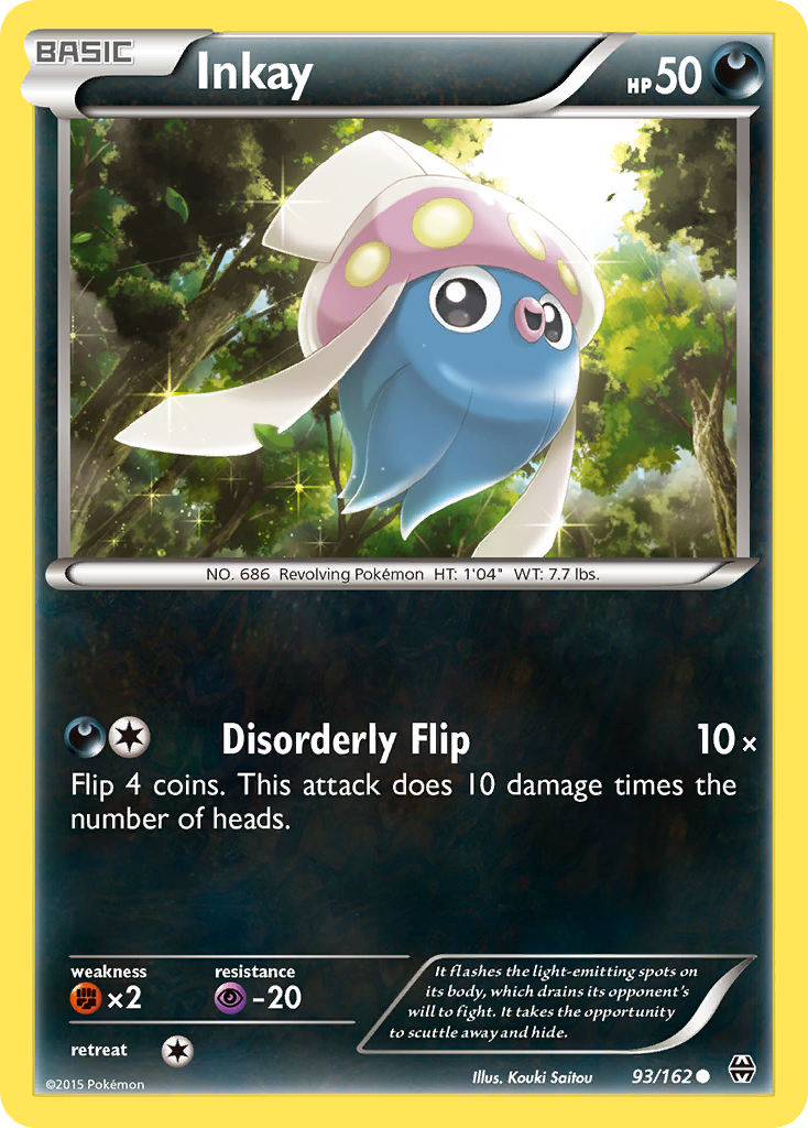 Inkay — illustrated card