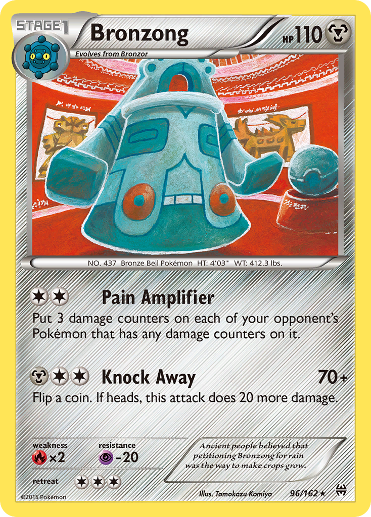 Bronzong — illustrated card