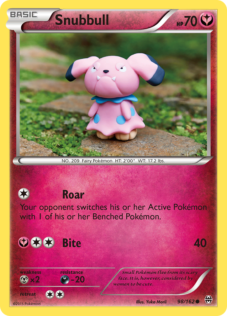Snubbull — illustrated card