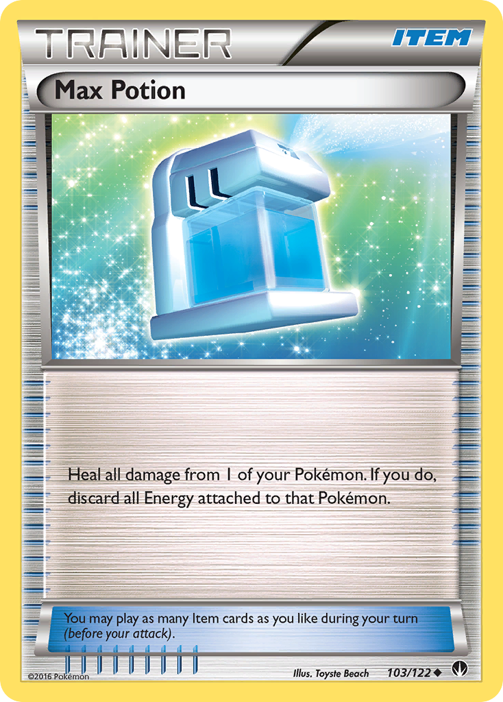 Max Potion — illustrated card