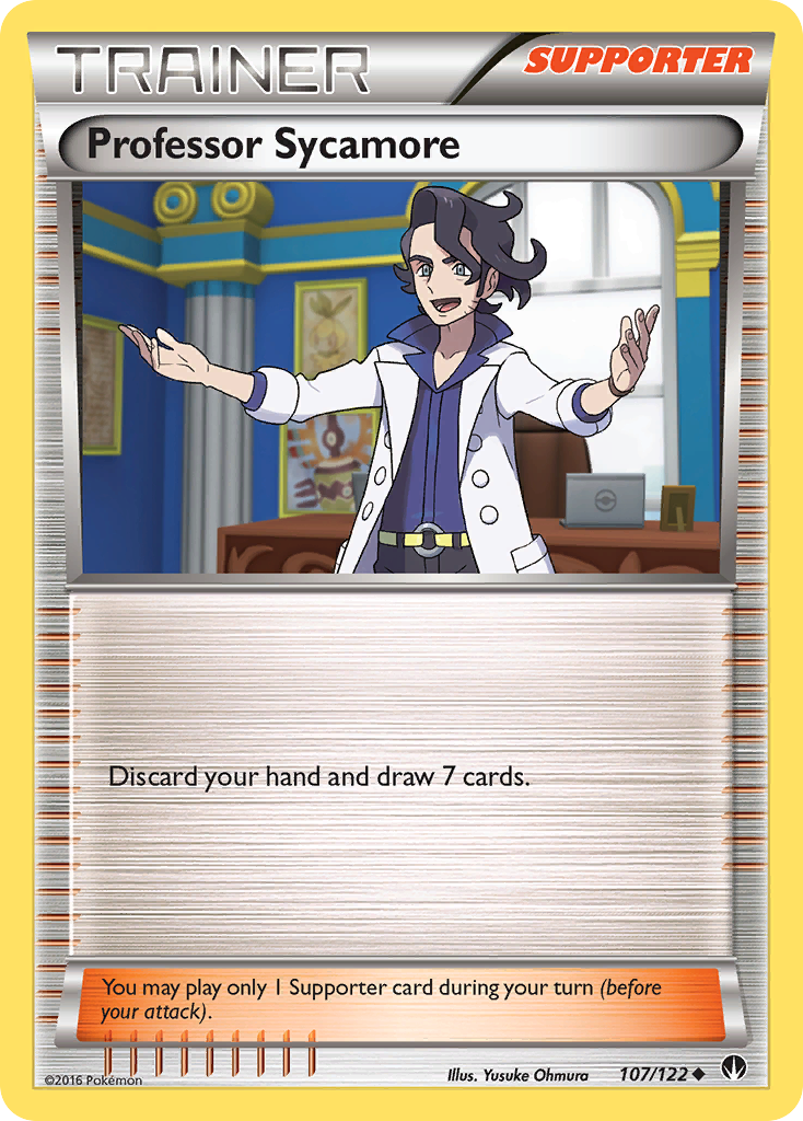 Professor Sycamore — illustrated card