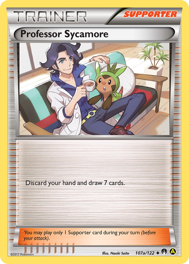 Professor Sycamore — illustrated card