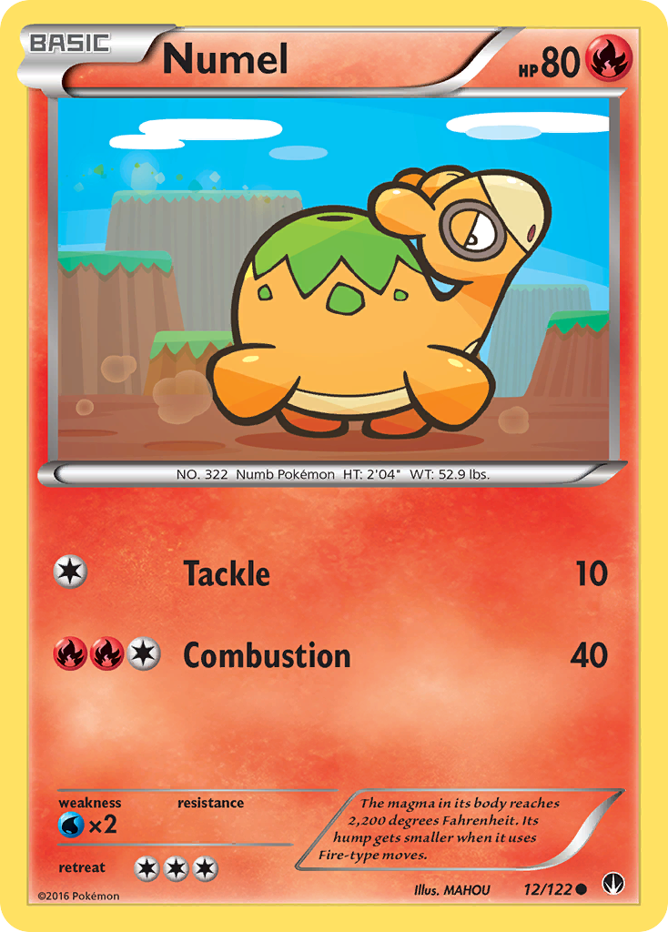 Numel — illustrated card