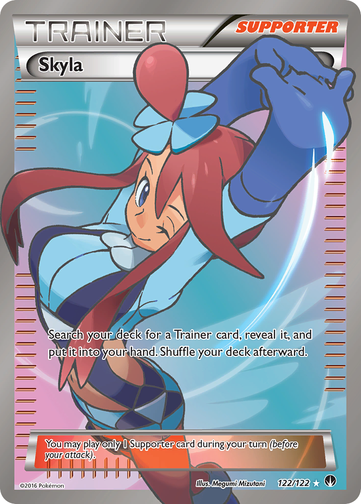 Skyla — illustrated card