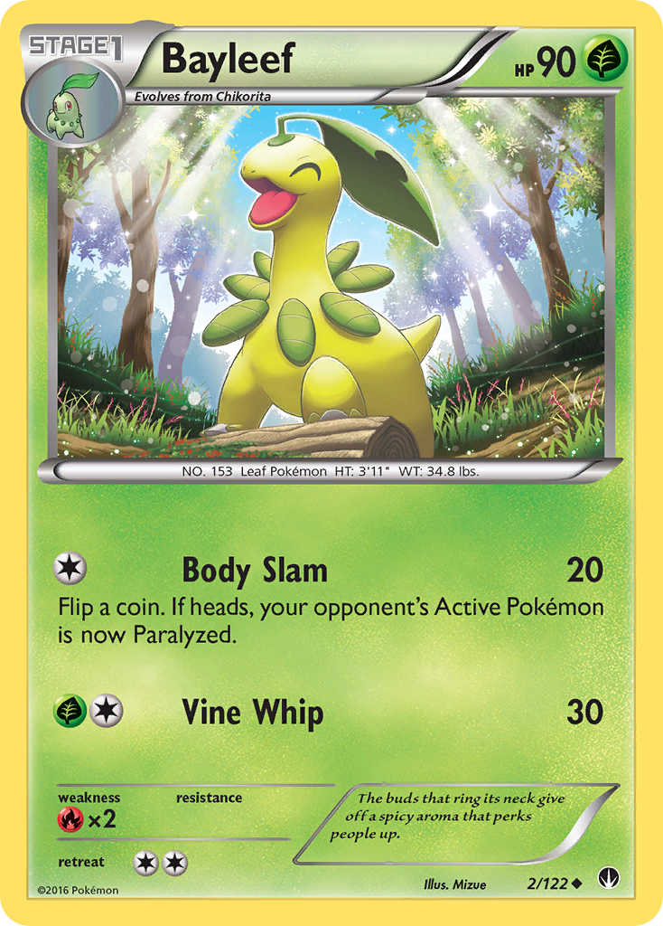 Bayleef — illustrated card