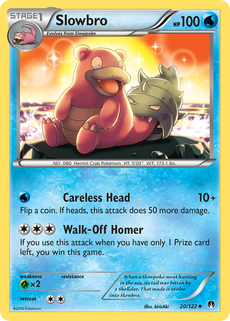 Slowbro — illustrated card
