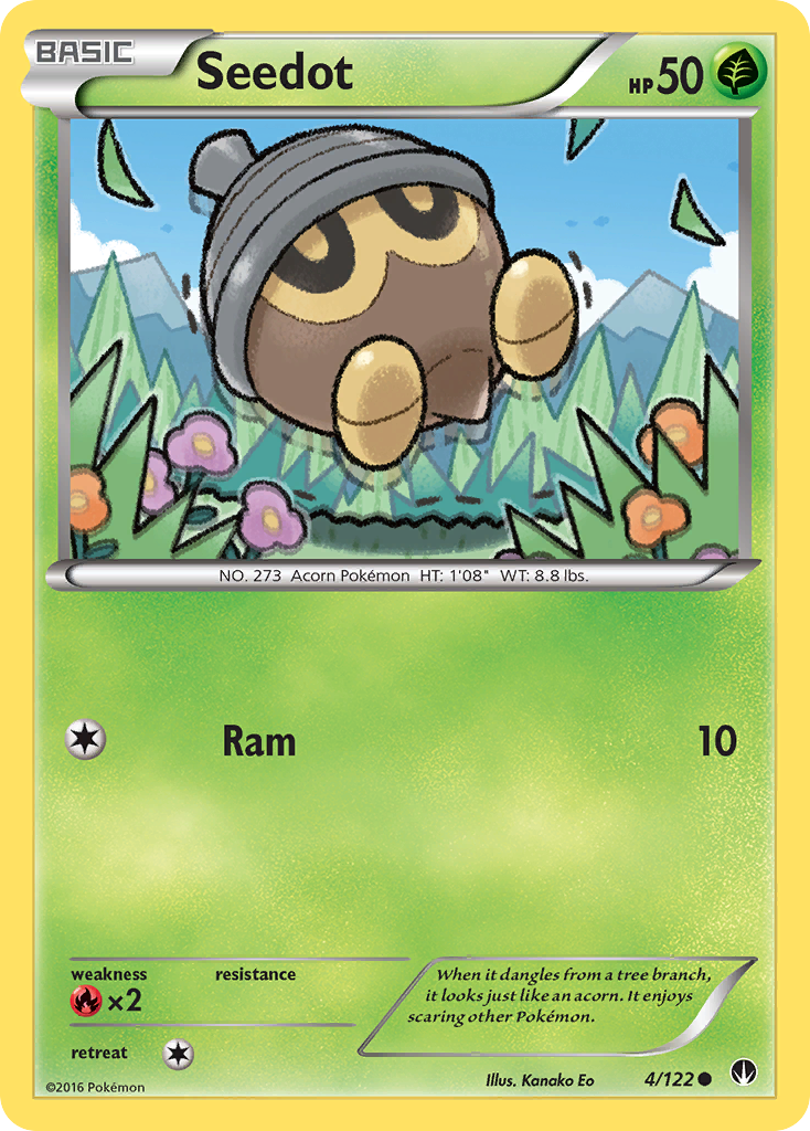 Seedot — illustrated card