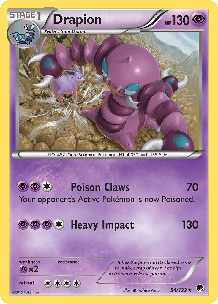Drapion — illustrated card