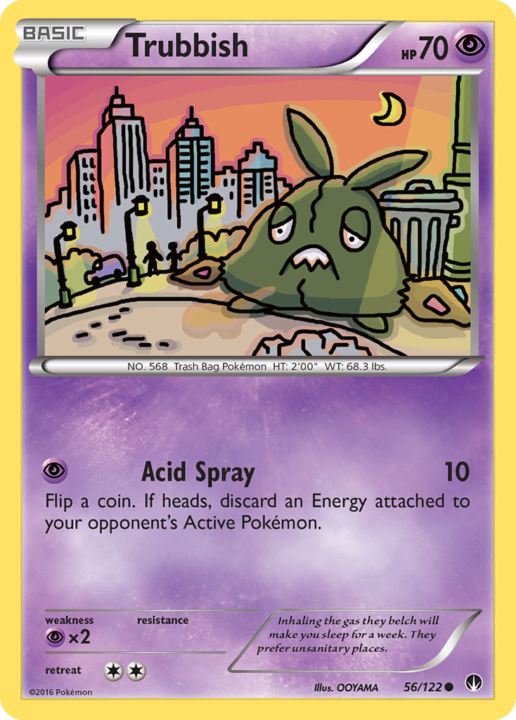 Trubbish — illustrated card