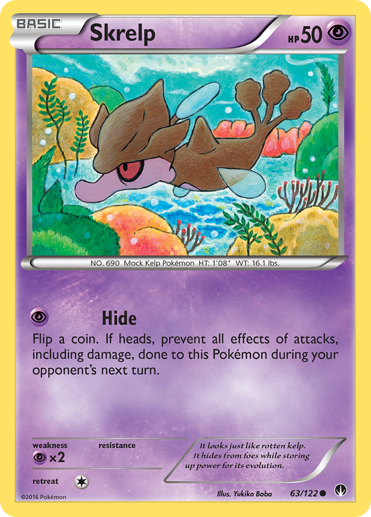 Skrelp — illustrated card