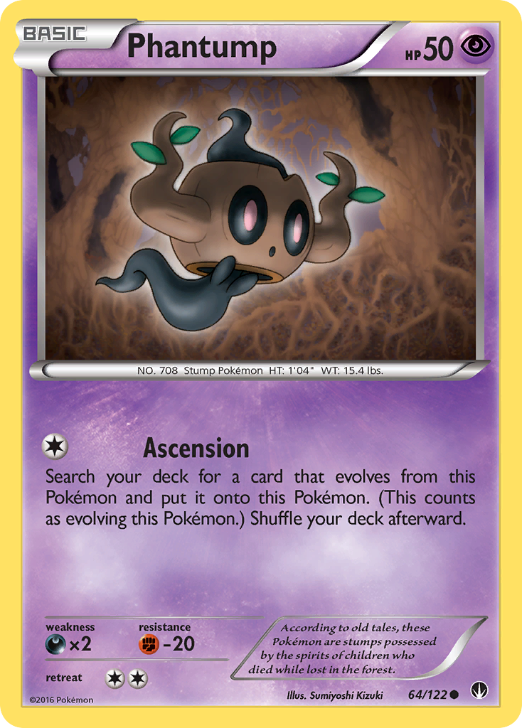 Phantump — illustrated card