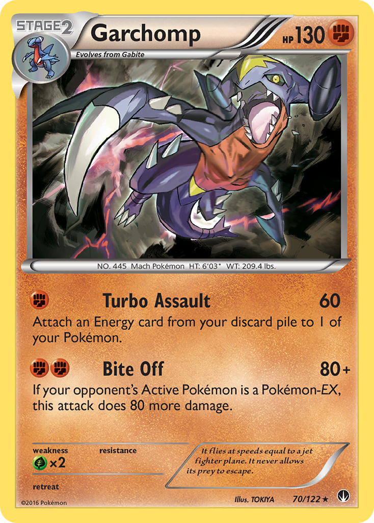 Garchomp — illustrated card