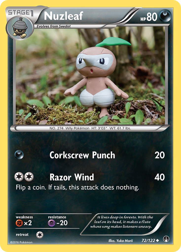 Nuzleaf — illustrated card