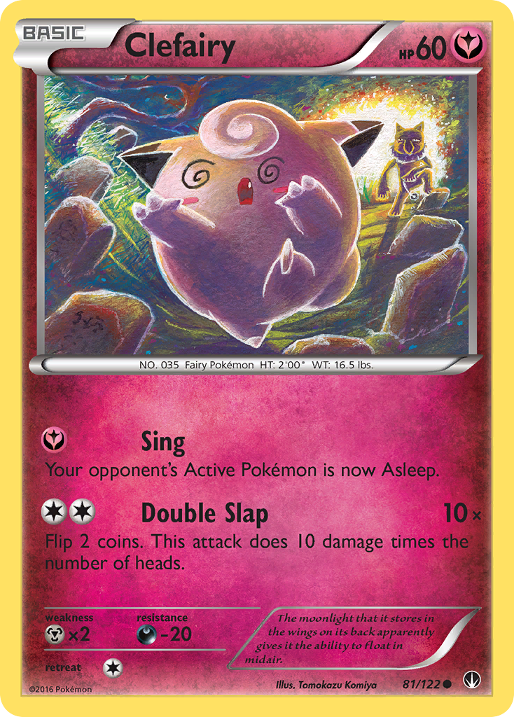 Clefairy — illustrated card