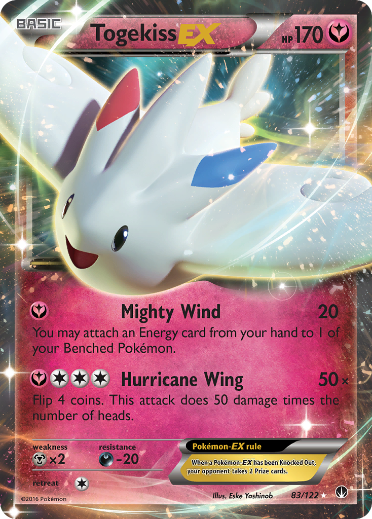 Togekiss-EX — illustrated card