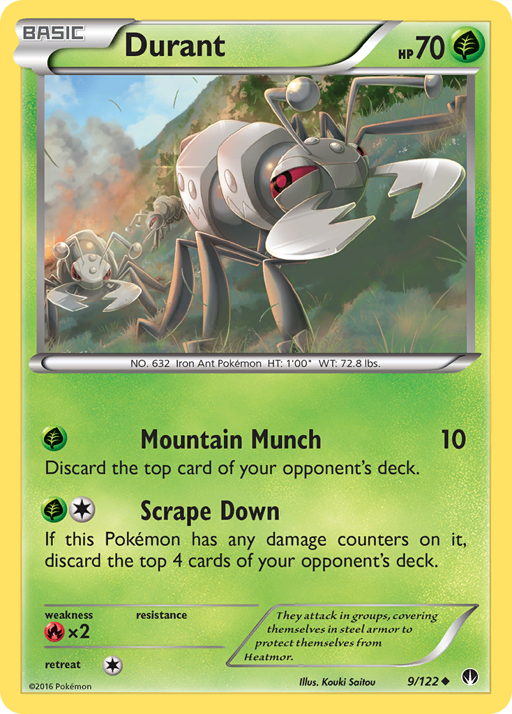 Durant — illustrated card