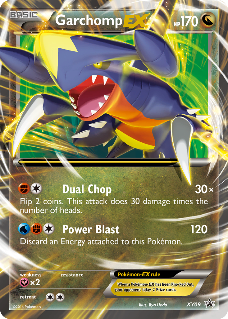 Garchomp-EX — illustrated card