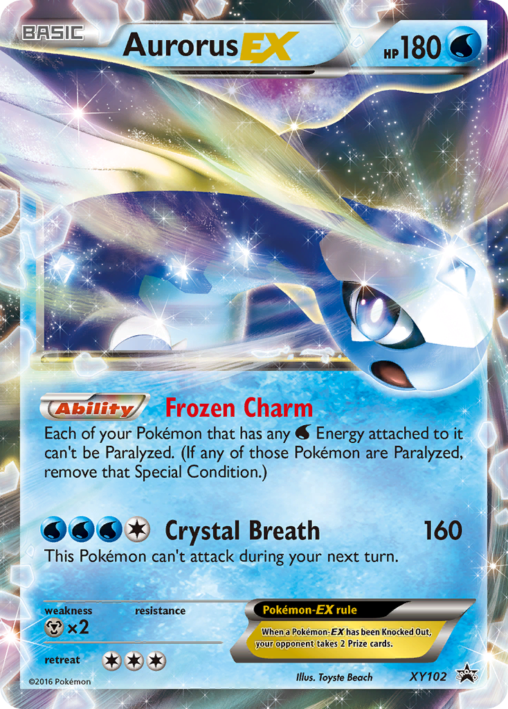 Aurorus-EX — illustrated card