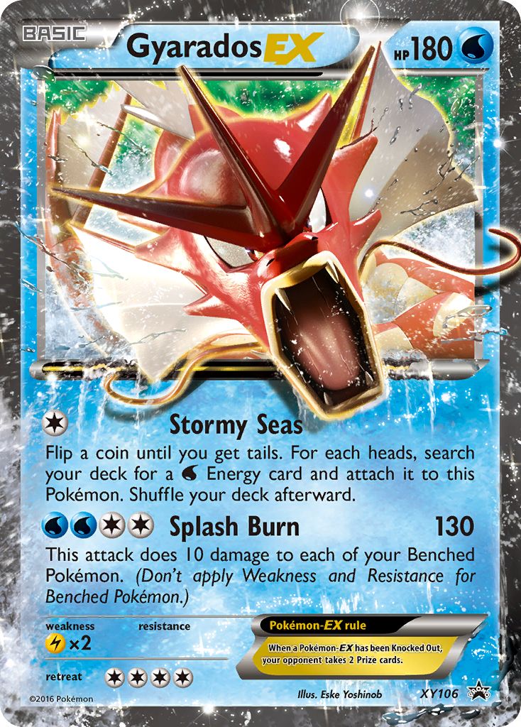 Gyarados-EX — illustrated card