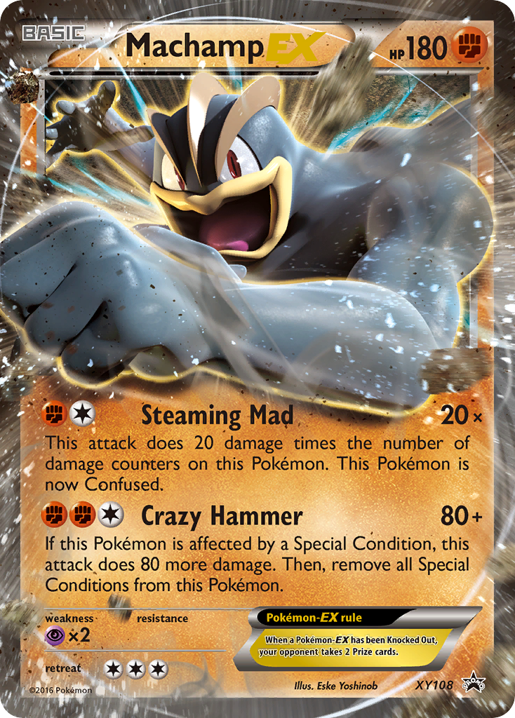 Machamp-EX — illustrated card