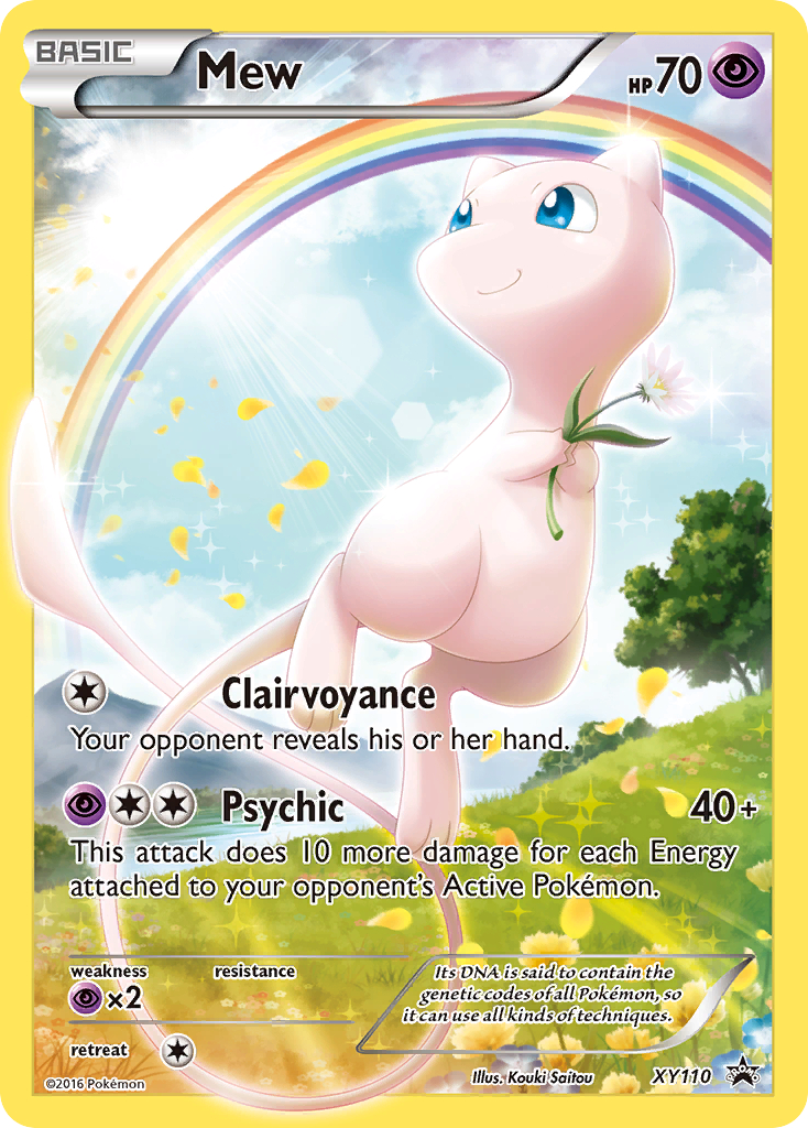 Mew — illustrated card