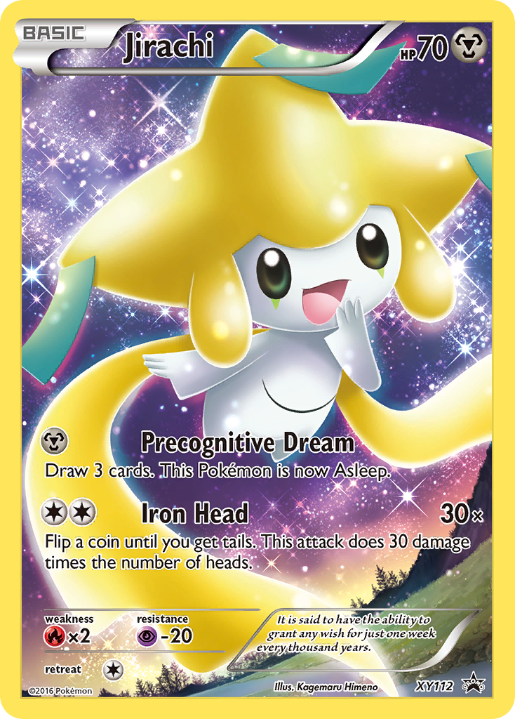 Jirachi — illustrated card