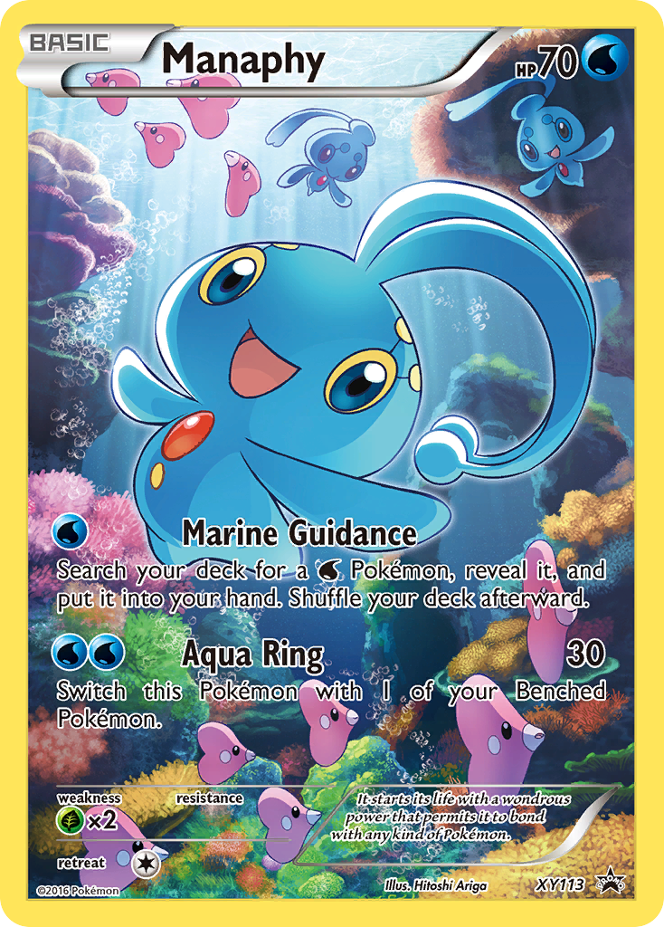Manaphy — illustrated card